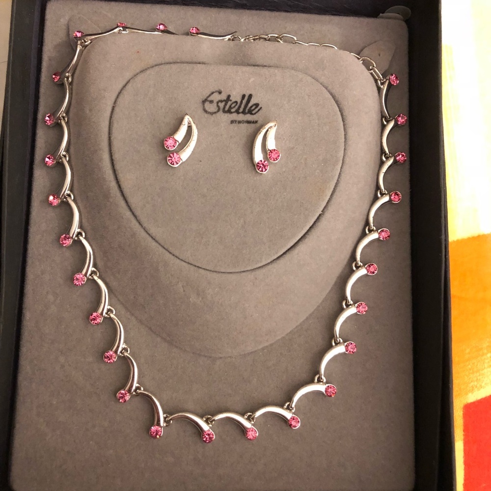 Beautiful Estelle silver plated jewelry